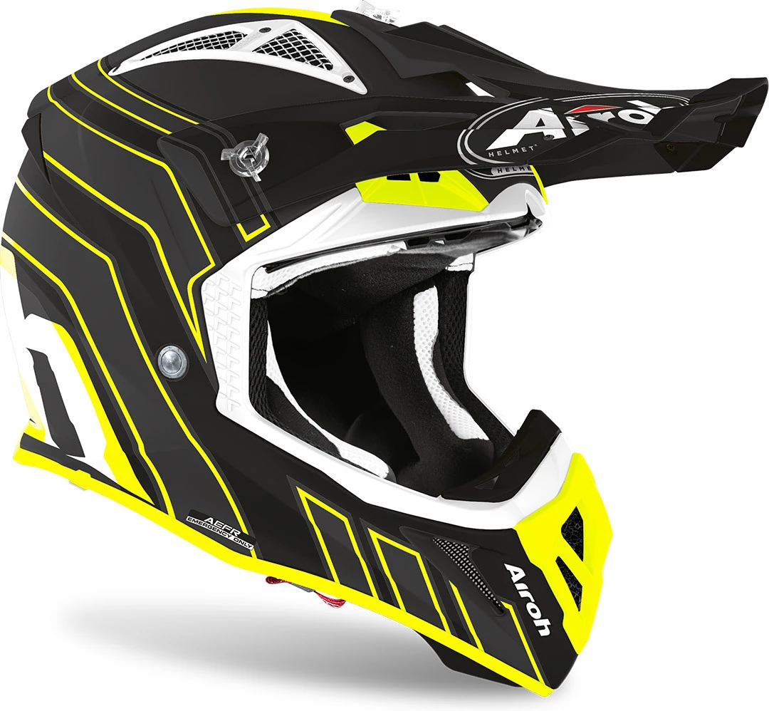 Airoh Aviator Ace Art Matte Black Helmet - Image 2