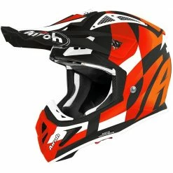 Airoh Aviator Ace Trick Matte Orange Helmet