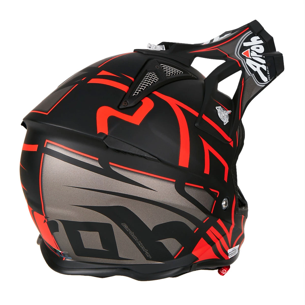 Airoh Aviator 2.2 Styling Matte Red Helmet - Image 6