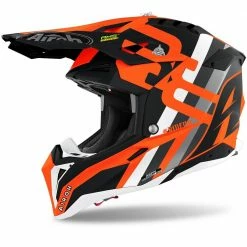 Airoh Aviator 3 Rainbow Matte Orange Helmet