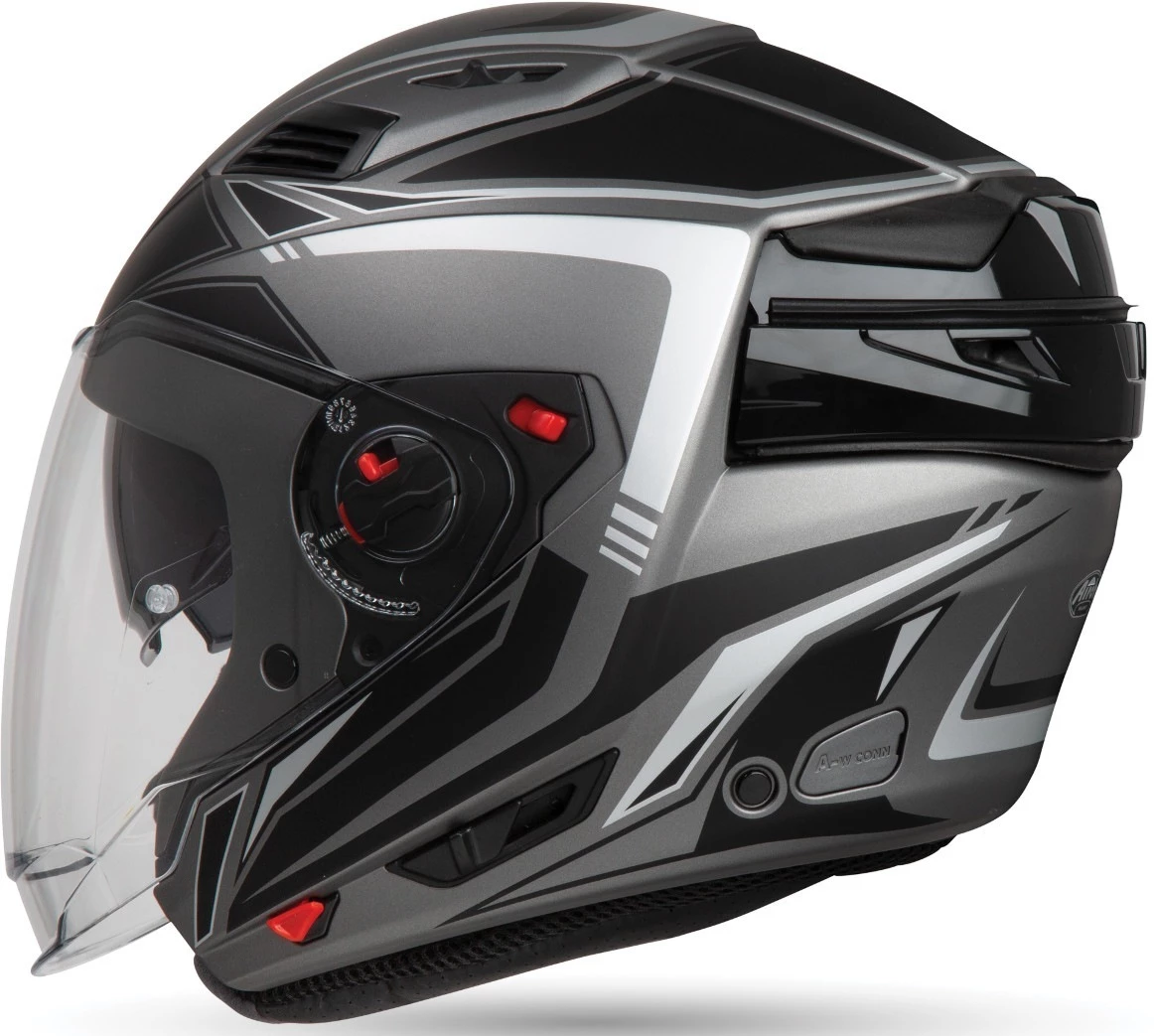 Airoh Executive Solid Gloss White Helmet - Image 2