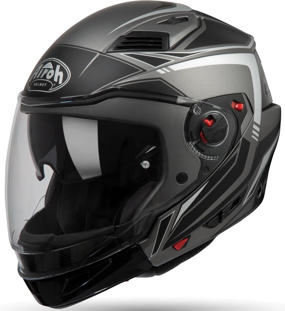 Airoh Executive Solid Gloss White Helmet - Image 4