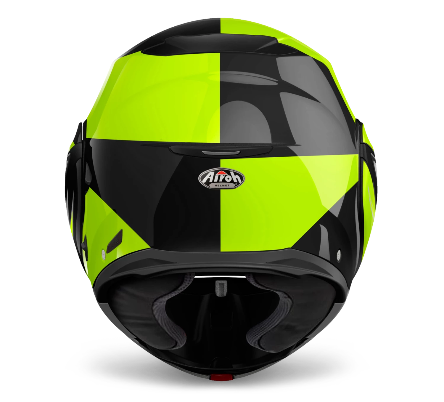 Airoh Rev Fusion Black/Yellow Modular Helmet - Image 2