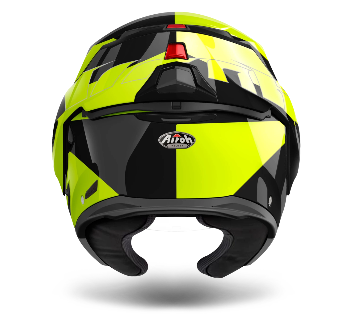 Airoh Rev Fusion Black/Yellow Modular Helmet - Image 5