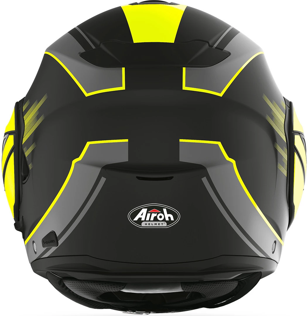 Airoh Rev 19 Ikon Matte Yellow Modular Helmet - Image 3