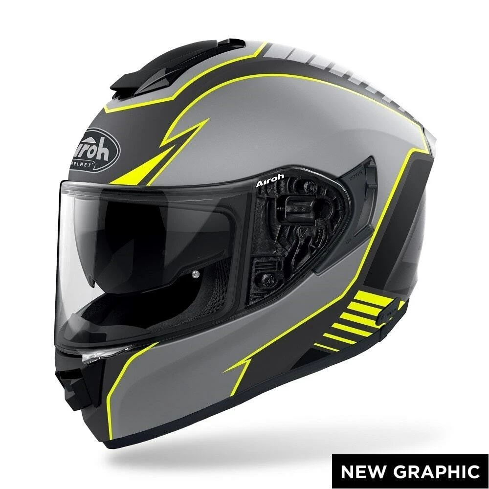 Airoh ST501 Type Matte Yellow Helmet