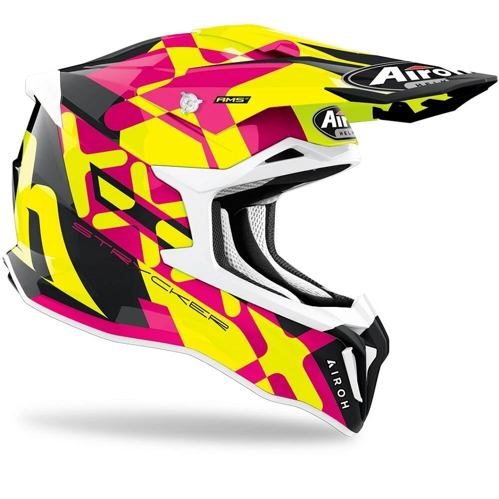 Airoh Strycker XXX Gloss Pink Helmet - Image 2