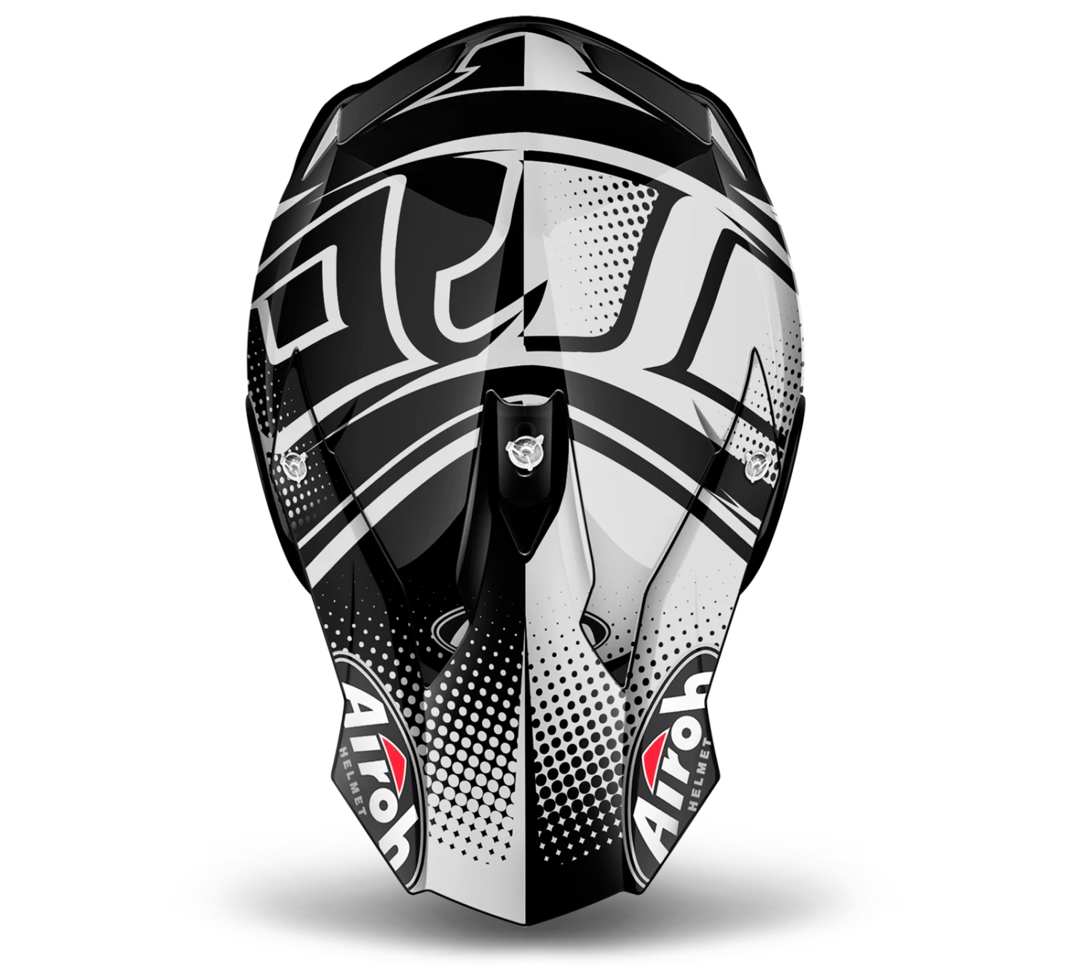 Airoh Terminator Cleft Gloss Black Helmet - Image 4