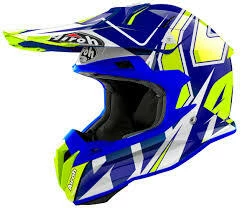 Airoh Terminator Open Vision Shock Blue Helmet