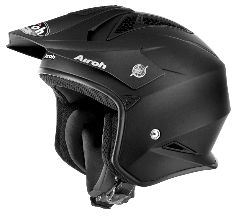 Airoh TRR-S Matte Black Trial Helmet