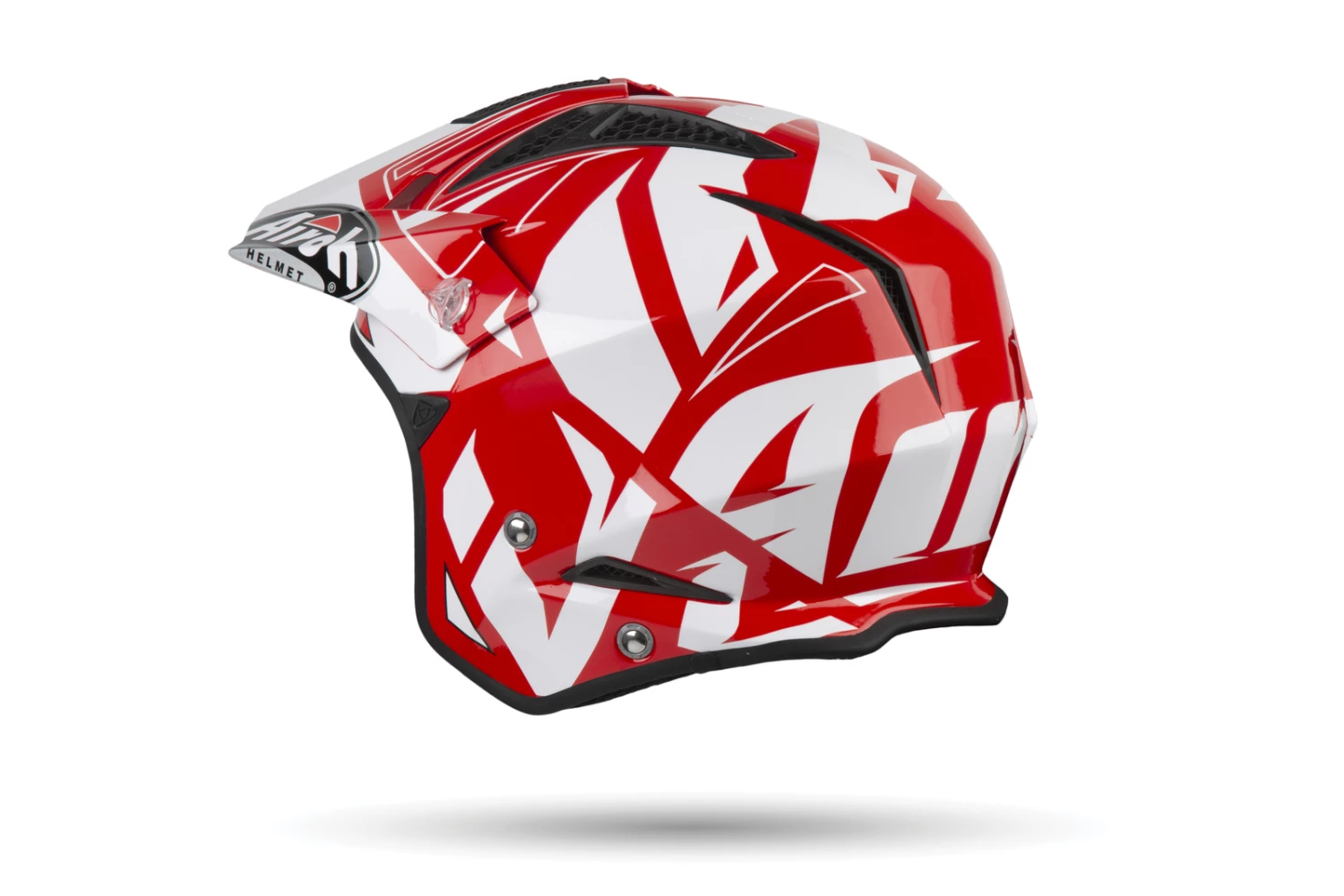 Airoh TRR-S Convert Red Trial Helmet - Image 2