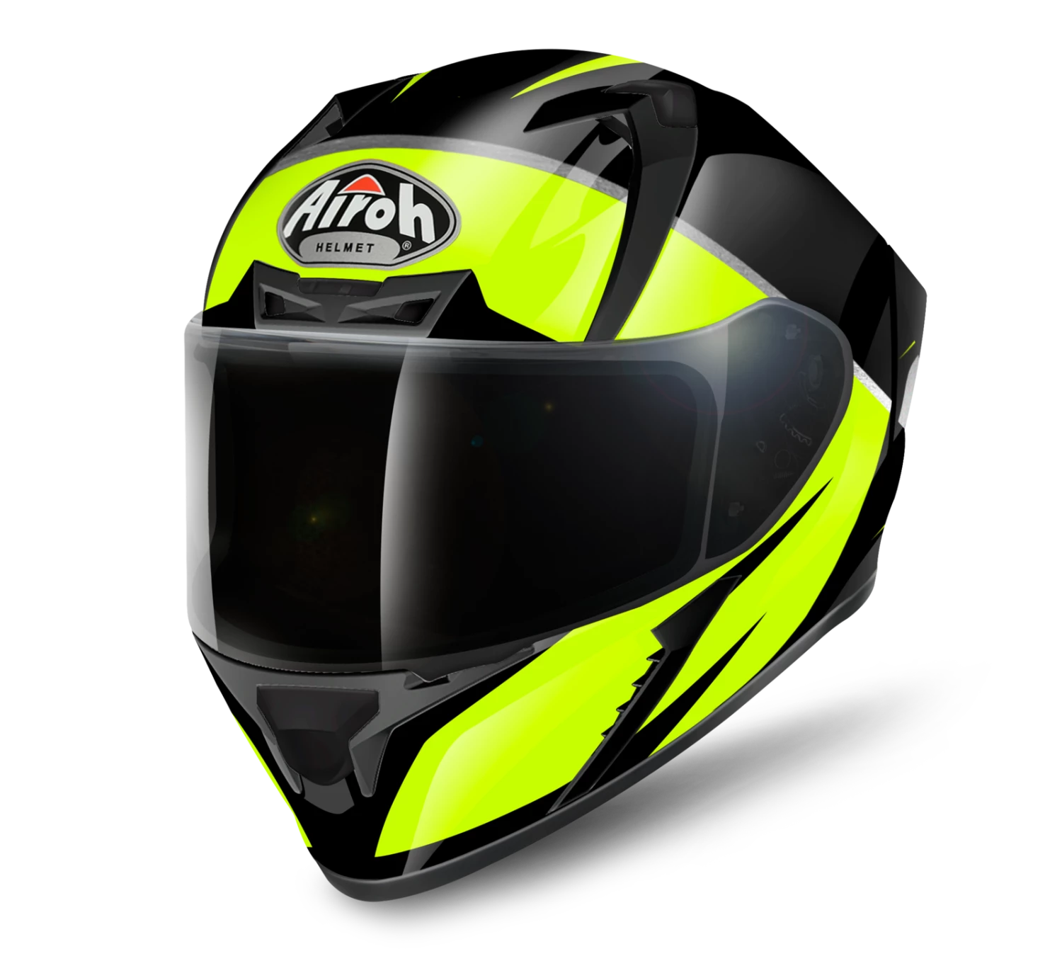 Airoh Valor Eclipse Yellow Helmet
