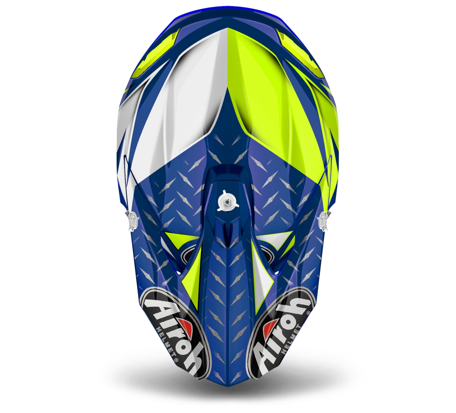 Airoh HAZV6154 Replacement Peak for Twist Helmets Iron Blue