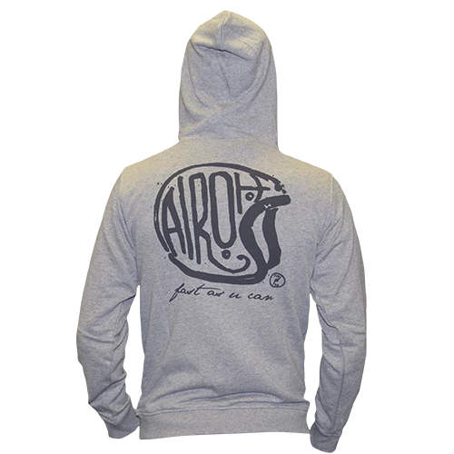 Airoh Grey Sweat Shirt - Image 2